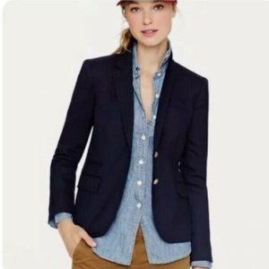 J. Crew Schoolboy Navy Blue Blazer Size 2
